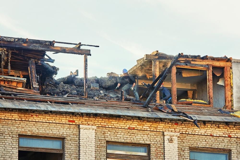 Fire Damage Cleanup & Restoration Process