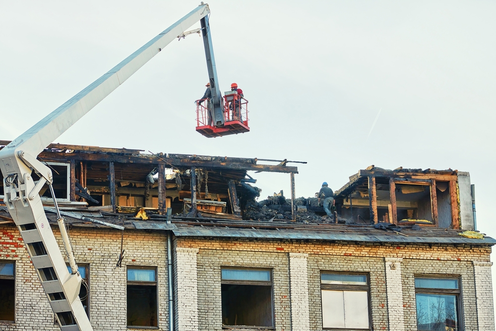 Disposing Fire Damage House